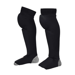 Boxing Shin in step & Guard en polyester et coton protège-tibias de boxe thaïlandaise UK boxing thai shin In Step - Product Image 4
