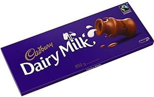 Cadbury Dairy Milk Chocolate <b>Gift</b> Bar, The Classic Creamy Taste, Perfect for Sharing or Gifting, <b>Extra</b>-<b>Large</b>, 850 g - Product Image 3