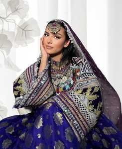 ชุดเดรสลูกไม้แขนยาวปักลายดอกไม้สำหรับผู้หญิงชุดเดรสลำลองยาวถึงพื้นงานปักแบบเรียบง่ายสำหรับเทศกาล afghan kuchi 2025 - Product Image 2