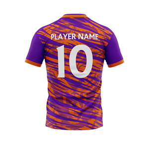 Camiseta de Fútbol Sublimada 100% Poliéster, Impresión Digital, Secado Rápido, Protección UV, Transpirable, para Club - Product Image 2