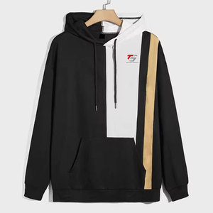 ออกแบบโลโก้ของคุณเอง เสื้อฮู้ดดี้ผู้ชายขายดี ออกแบบโลโก้ตามสั่ง เสื้อฮู้ดดี้ผู้ชายแบบสวมหัวพิมพ์ลายโลโก้ - Product Image 1