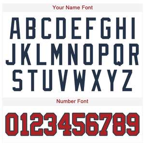 Maillot de softball à manches mi-longues et col en V pour femmes, blanc, rouge-bleu marine, design à boutons complets, vêtements de baseball et de softball respirants, vente en gros - Product Image 3