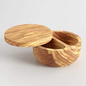 Lot de 2 accessoires de cuisine en marbre de couleur blanche et noire de haute qualité récipient à sucre et sel avec couvercles bol classique nouveau style - Product Image 4