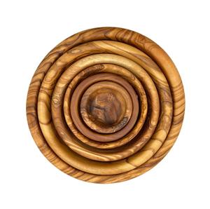 OLIVEWOOD BOWLS Plato Hecho a mano Un regalo perfecto Tazón para servir para ensalada Cereales Snack Sopa Pasta - Product Image 1