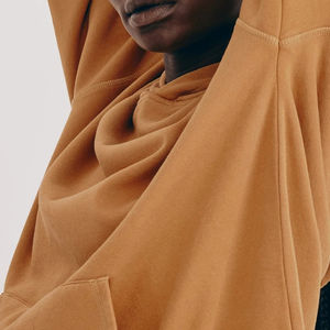 Sweat à capuche oversize d'hiver pour homme, impression brodée personnalisée, ODM, épaules tombantes, pull décontracté - Product Image 5