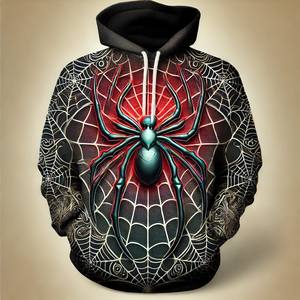 Ropa de calle de estilo informal de diseño personalizado de calidad superior para gráficos llamativos de invierno bordados patrón sólido de ajuste cómodo - Product Image 2