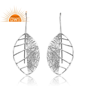 Pendientes de Plata Oxidada 925 de Última Moda para Mujer, Joyería de Diseño Personalizado para Mujer, Regalo para Ella - Product Image 1