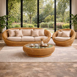 Colección de sillas individuales de sofá interior de lujo <span class=keywords><strong>Wico</strong></span> Ins para silla de ratán Bahama Interior de diseño de Hotel - Product Image 1