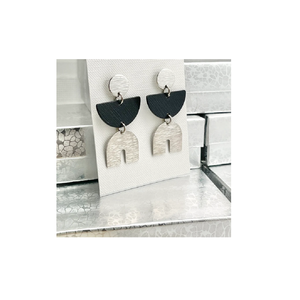 2025 Multicolor <b>Artificial</b> <b>Stone</b> Earrings Chinese New Year Costume Jewelry Square Stud Texture Geometrically Earrings - Product Image 5