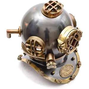Vente chaude International Vintage Marine Divers Casque En Laiton Massif Casque De Plongée Sous-Marine Vintage Divers Casque - Product Image 1