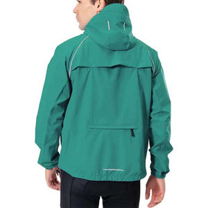 Chaqueta cortavientos transpirable de talla grande con logotipo personalizado OEM para hombres para deportes al aire libre de invierno precio barato con personalización - Product Image 3