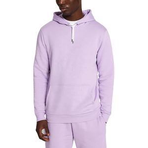 Ensemble jumeau de sweat à capuche coupe ajustée en éponge française de jogging deux pièces Ensemble de sweat-shirt à capuche avec logo personnalisé Ensembles de short et pull - Product Image 3