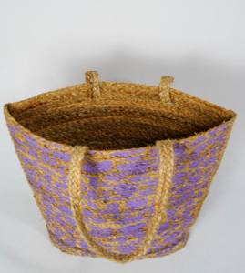 Bolso Tote de Yute Trenzado Estilo Boho de Diseño de Tendencia 2026, Mini Bolso de Mensajero Ecológico Hecho a Mano para Mujer, Bolso de Compras Abierto de Moda - Product Image 3