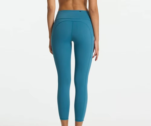 Leggings de yoga pour femmes à taille élastique, extensibles dans 4 directions, anti-transparence, à compression, pour la gym, le fitness et l'entraînement - Product Image 4