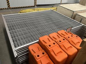 Panel de Cerca Temporal de Acero al Carbono Fácil de Montar y Desmontar - Cerca de Seguridad para Exteriores Ecológica, Resistente a Roedores e Impermeable - Product Image 3