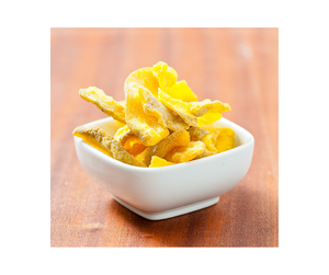 Hot Dried Guava Chunks - Order Dried Guava In Bulk, Wholesale Deals, No Sugar Added, Ideal for Retail, Resale, Healthy Choice. - Product Image 1