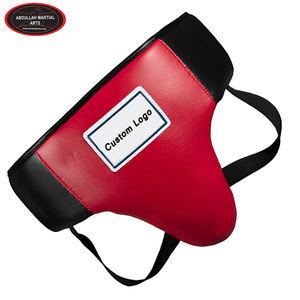 Muay Thai, buena venta, logotipo personalizado, hecho de cuero de primera calidad, protector de ingle de boxeo POR ABDULLAH MARTIAL ARTS - Product Image 2