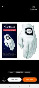 Keen <b>Control</b> Genuine Leather Golf Gloves with Sheepskin Designed for Comfort <b>Grip</b> and Durability for Golfers - Product Image 6