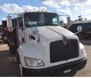 รถบรรทุกพื้นเรียบ Kenworth H T170 ปี 2014 ขนาด 16 ฟุต ขับเคลื่อนด้วยระบบพาวเวอร์ฟูล 260 แรงม้า เกียร์อัตโนมัติ ประตูยกข้างซ้าย จัดส่งรวดเร็ว - Product Image 5