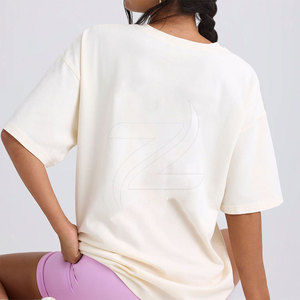 T-shirt pour femme à manches courtes de haute qualité, streetwear, t-shirt lourd pour femme, fabriqué au Pakistan - Product Image 6