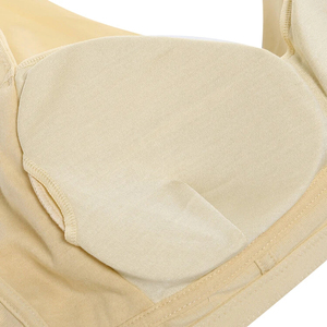 Soutien-gorge de sport élégant et confortable pour le yoga, doublure 100 % soie naturelle, sans coutures, designs personnalisés - Product Image 4