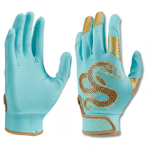 Gants de frappe personnalisés à prix de gros, avec grip durable, pour baseball et softball, commande d'équipe, sangle de poignet personnalisée - Product Image 3