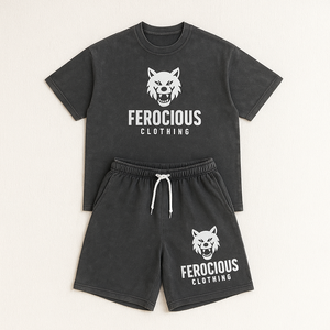 Original Acid Wash Graphic Printed Cotton Shirts Set Breathable Vintage Hip Hop Casual Design Plus Size <b>Plain</b> <b>Colour</b> Tie Dye - Product Image 2