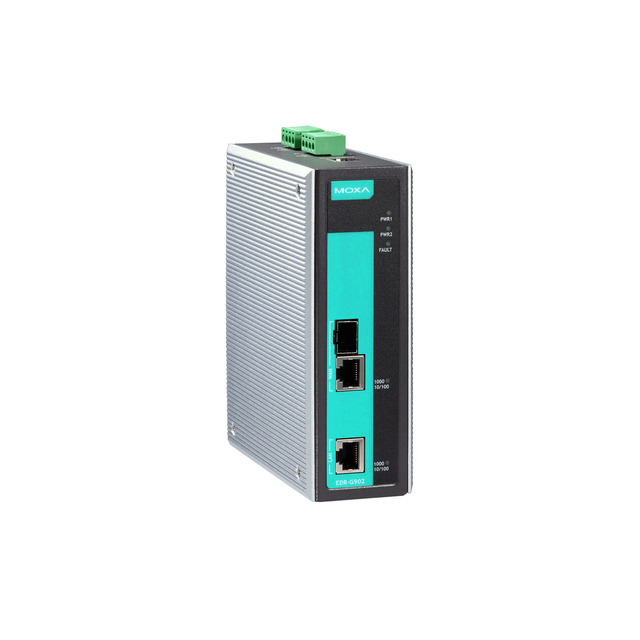 Original MOXA EDR-G902 Industrial Secure Router Firewall VPN Gateway DIN Rail Network Security Device