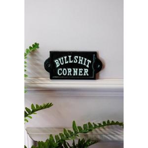 Quá bận rộn cho bull Shit tường dấu hiệu thủ công kim loại thủ công tùy chỉnh tường và cửa gắn tấm biển hiệu và mảng bám giá rẻ - Product Image 3