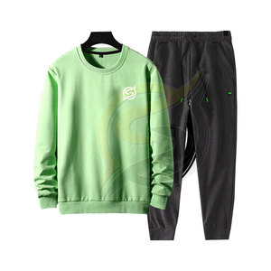 Survêtement unisexe en coton polaire, ensemble de 2 pièces, personnalisé, unisexe, survêtement personnalisé, en coton, Jogging, Sweat-shirt - Product Image 3