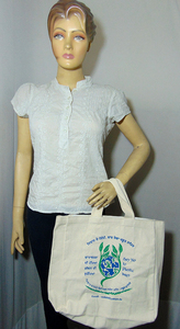 Premium Cotton Canvas Tote <b>Bag</b> with Custom Logo Durable Reusable Shopping <b>Bag</b> for Daily Use <b>Long</b> Handle Wholesale Bulk - Product Image 4