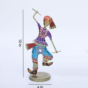 Muñeca Dandiya S/2 Figuras de Metal Multicolor - Product Image 2