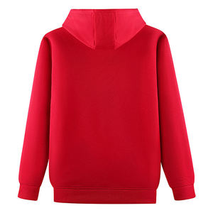 Sweats à capuche pour hommes de marque privée personnalisés en gros pull à capuche respirant uni couleur unie pour hommes - Product Image 2