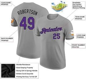 Personalizable personalizado béisbol Softball ropa deportiva nuevas camisetas transpirables nombre Número sublimación impresión para hombres mujeres - Product Image 2