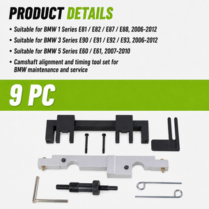 Kit d'outils de <span class=keywords><strong>calage</strong></span> pour <span class=keywords><strong>moteur</strong></span> diesel <span class=keywords><strong>BMW</strong></span> <span class=keywords><strong>N47</strong></span> N47S 2.0D, jeu de blocage d'arbre à cames et de vilebrequin E81 E90 E60 - Product Image 2