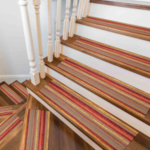 Tapis rouge, tapis imprimé, tons d'automne, motif ethnique, design moderne, gobelin - Product Image 2