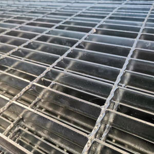 Grille en acier galvanisé à dents personnalisée, robuste, pour sol industriel/grille en acier robuste/couverture de drainage de <span class=keywords><strong>gouttière</strong></span> - Product Image 5