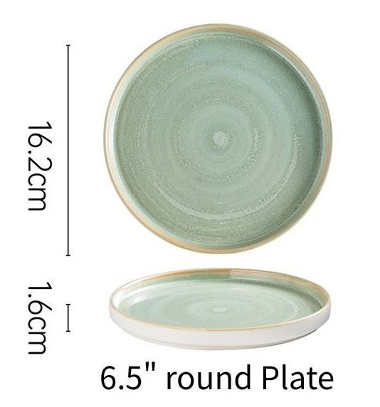 6.5" round Plate
