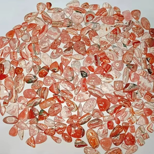 โรโดโครไซต์พลอยหลังเบี้ยแบบหลวมสำหรับทำชุดผสมเครื่องเพชรพลอย - Product Image 1