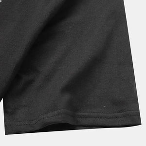 Camiseta de Cuello Redondo Ajustada para Hombre, 100% Algodón Premium, Impresión de Logotipo Personalizado, Venta al Por Mayor - Product Image 5