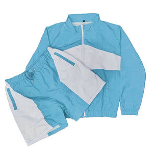 2025 été unisexe ensembles courts hommes respirant Nylon coupe-vent avec bloc de couleur imprimé Shorts grande taille - Product Image 6