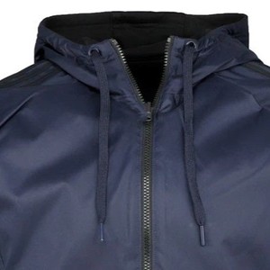 Chaqueta Reversible con cremallera completa para hombre, ropa de abrigo atlética informal, chaqueta con capucha, comodidad suave, chaquetas impermeables para exteriores, 2017 - Product Image 3
