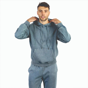 Survêtements 100% coton du Pakistan, effet délavé, effet soleil, pour hommes - Product Image 3