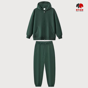 ชุดวอร์มออกแบบพิเศษสำหรับผู้ชายจาก Ryan Pro Gear พร้อมซิปปิด ผ้าสวมใส่สบาย ระบายอากาศได้ดี พร้อมโลโก้แบบกำหนดเอง - Product Image 3