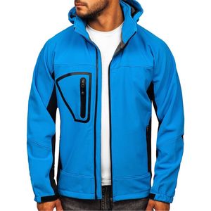 Customizable Winter Softshell <b>Jacket</b> with Embroidery Decoration Waterproof Logo Mountain <b>Jacket</b> - Product Image 3