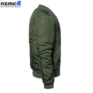 High Quality <b>Men's</b> Bomber <b>Jackets</b> Custom Design with Stand Collar Long Length and Thin Thickness Best Low Price for Winter - Product Image 2