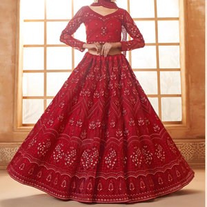 Lehenga choli เสื้อผ้าแบบดั้งเดิมในปากีสถานสำหรับเจ้าสาวราคาขายส่งจากผู้ผลิตอินเดียโดยตรง