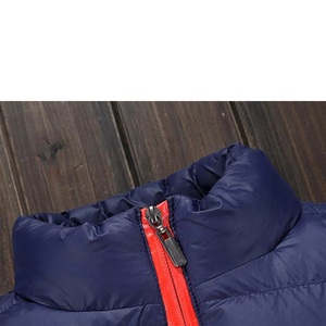 Chaqueta de Plumón para Hombre RATA-International, Nueva Colección Invierno 2024, Sólida, Holgada, con Cuello Alto, Capucha, Transpirable, Impermeable, de Secado Rápido y Resistente al Viento - Product Image 2