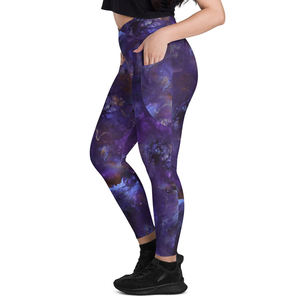 Mallas deportivas de cintura alta, mallas de yoga, mallas de gimnasio y logotipo personalizado para mujer, mallas de yoga con cintura elástica para fitness - Product Image 3