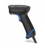 Lecteur de codes-barres filaire ergonomique 2D HR33 Marlin IP52 avec garantie de 5 ans, capteur mégapixels, éclairage LED, USB, pointeur laser, noir